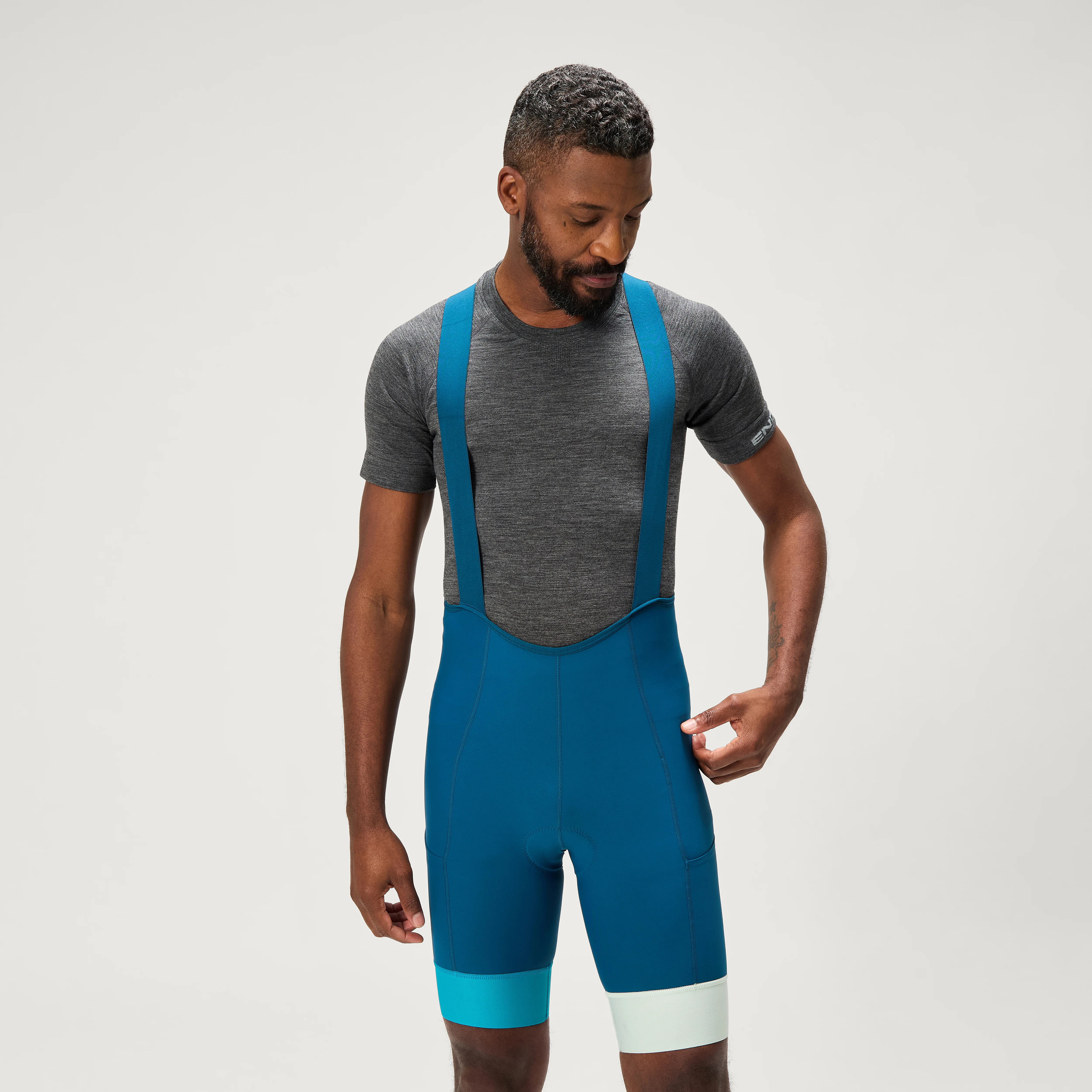 Men's Loop Bib Shorts - Barra Blue