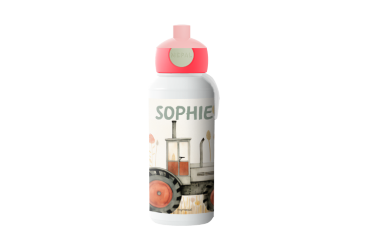 Ontwerp je eigen drinkfles pop-up Campus - Tractor