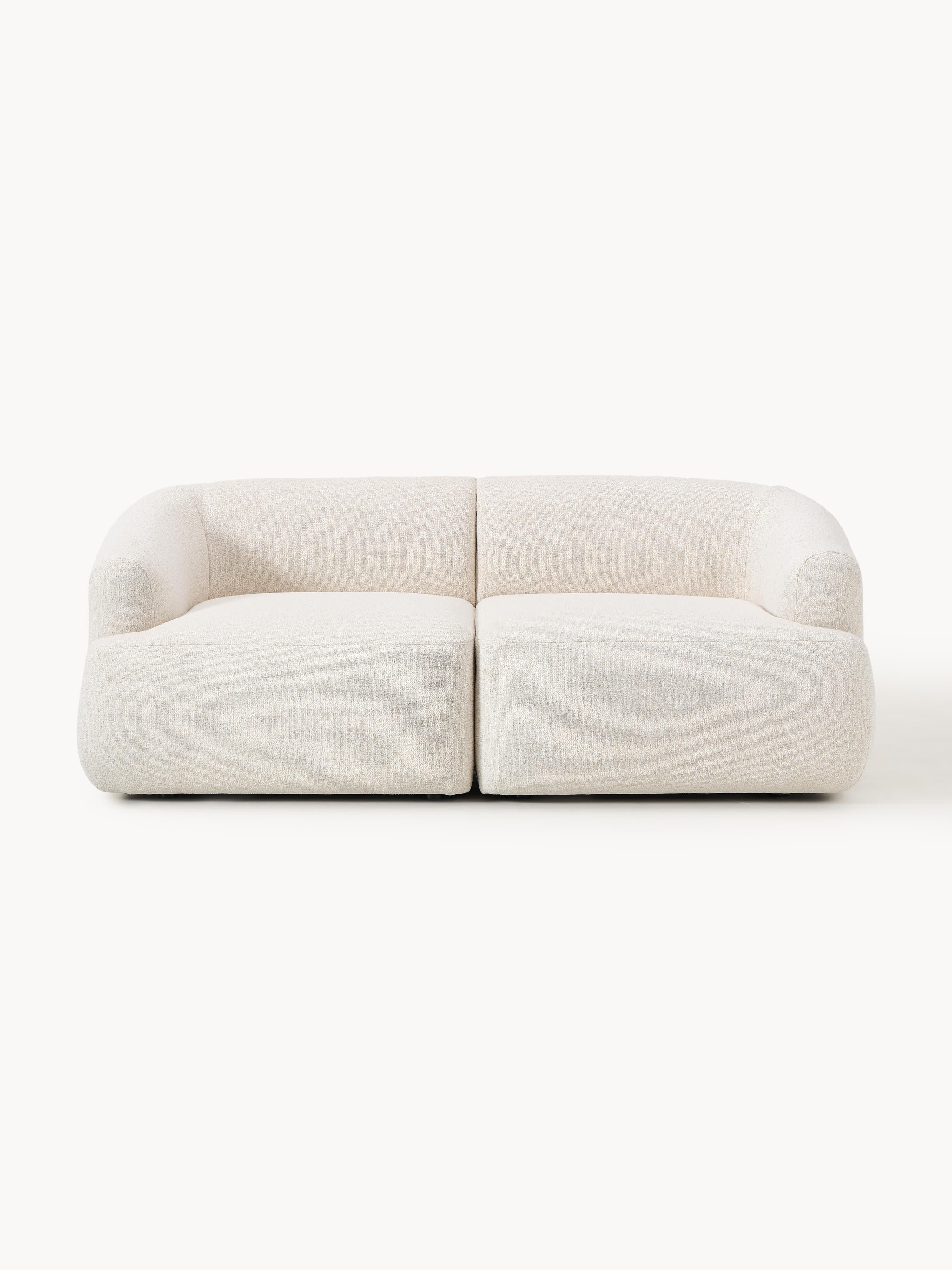 Modulares Bouclé-Sofa Sofia (2-Sitzer)