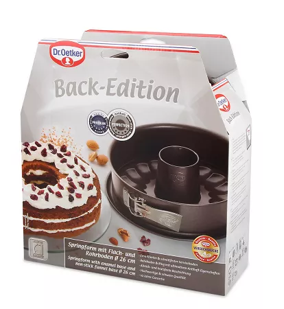 Tortownica z 2 spodami 26 cm Dr.Oetker - Back-Edition 11.4702