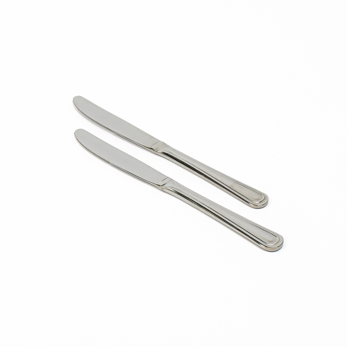 Conjunto de 2 facas de mesa clássico