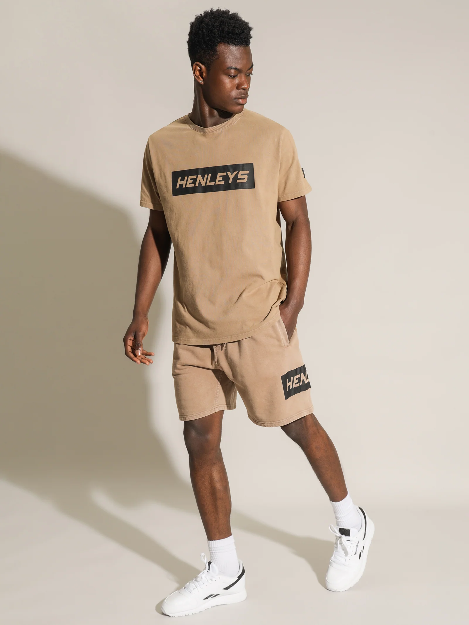 Block Track Shorts