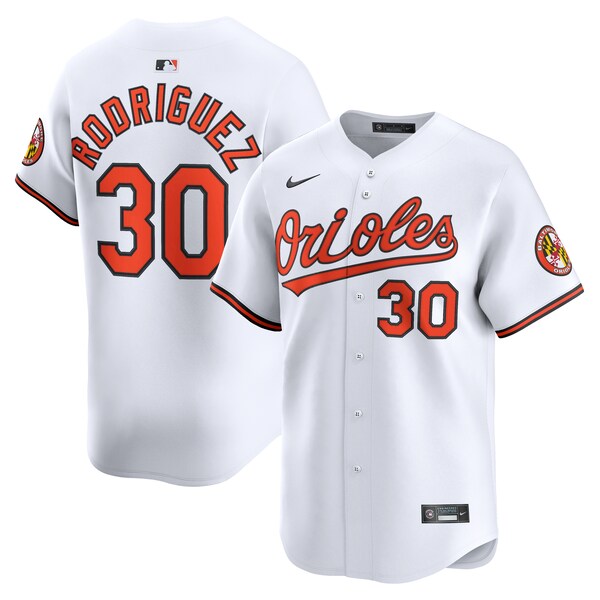 Grayson Rodriguez Baltimore Orioles Nike Alternate Limited Player Jersey - White