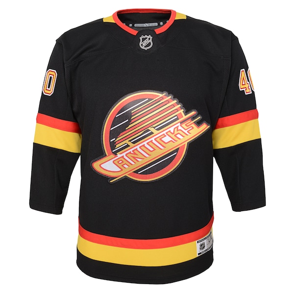 Elias Pettersson Vancouver Canucks Youth 2019/20 Flying Skate Premier Player Jersey - Black