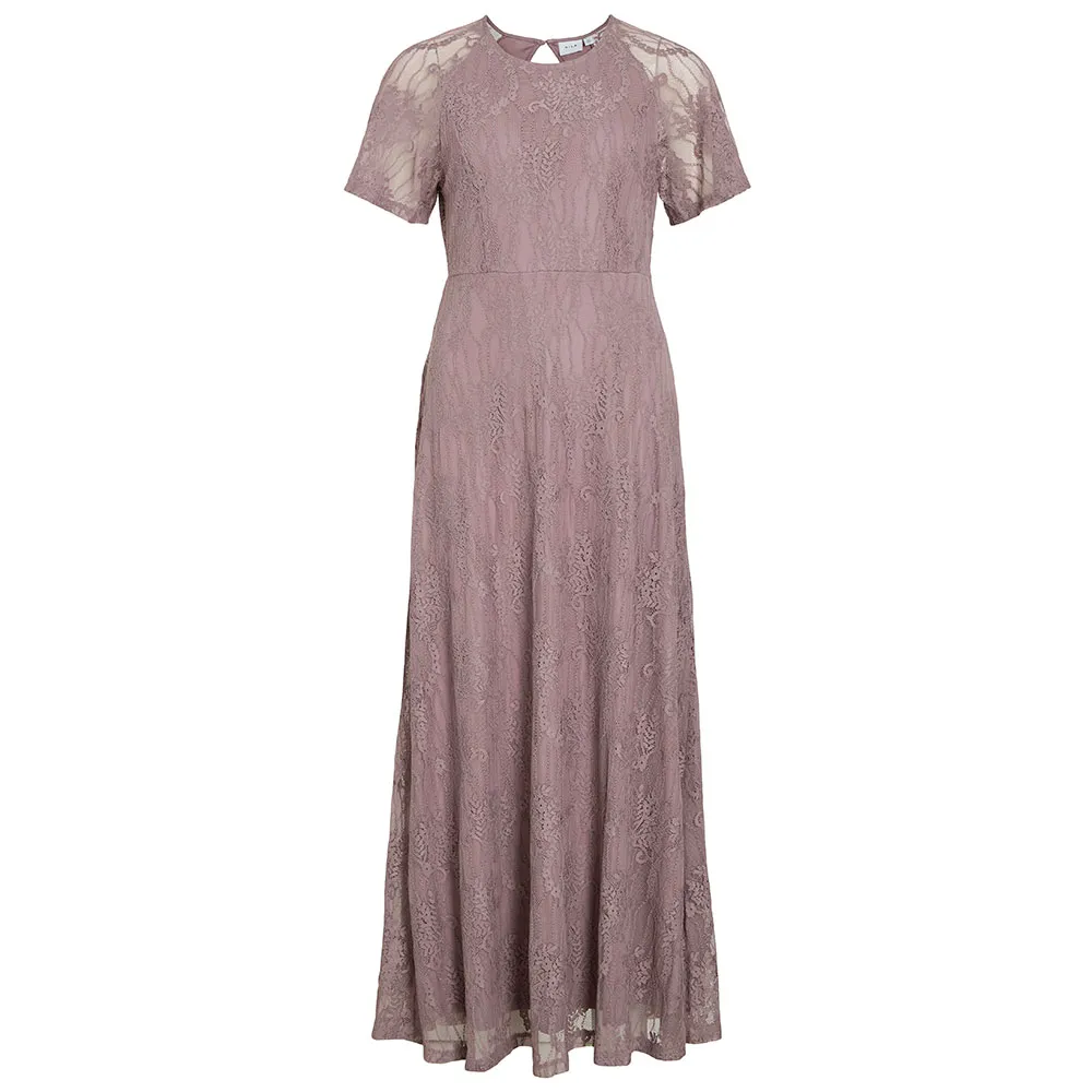 Vila Femma short sleeve long dress