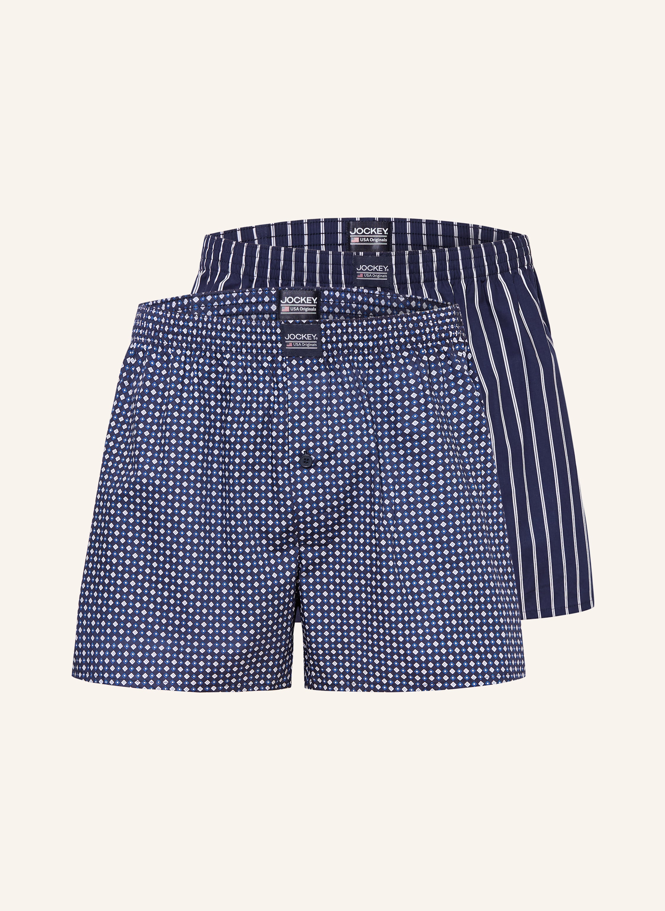 JOCKEY 2er-Pack Boxershorts