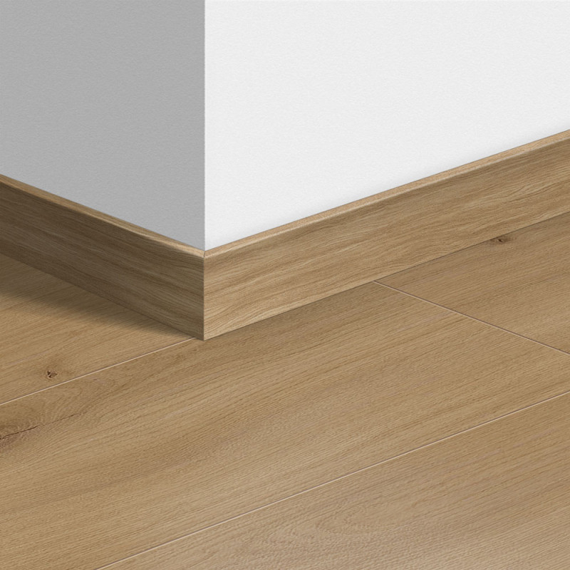 Plinthe pour sol vinyle Eterna Acoustic Somerset chêne clair 240 x 5,8 x 1,2 cm ETERNA