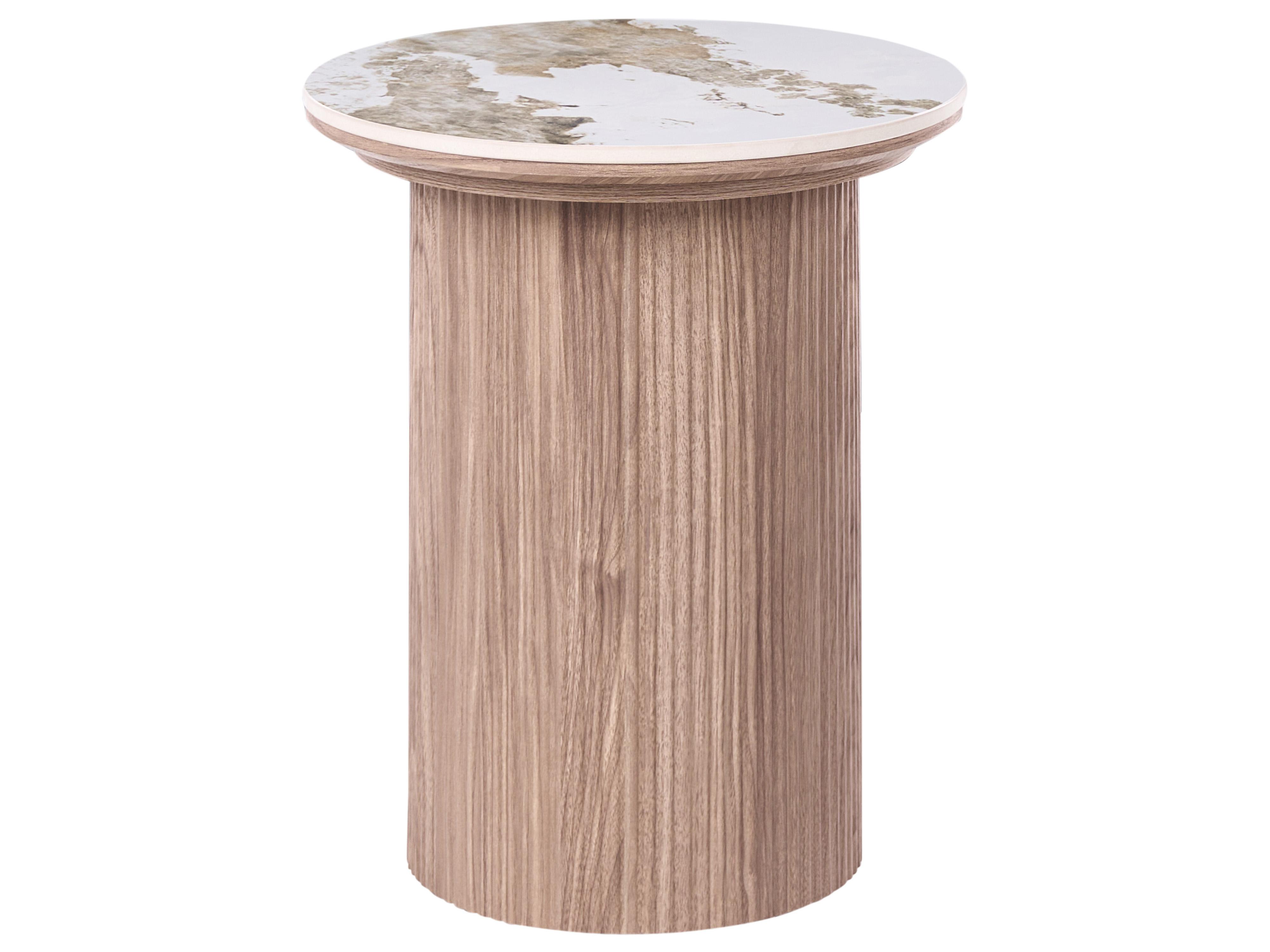 Coffee Table DORA Ceramic Brown