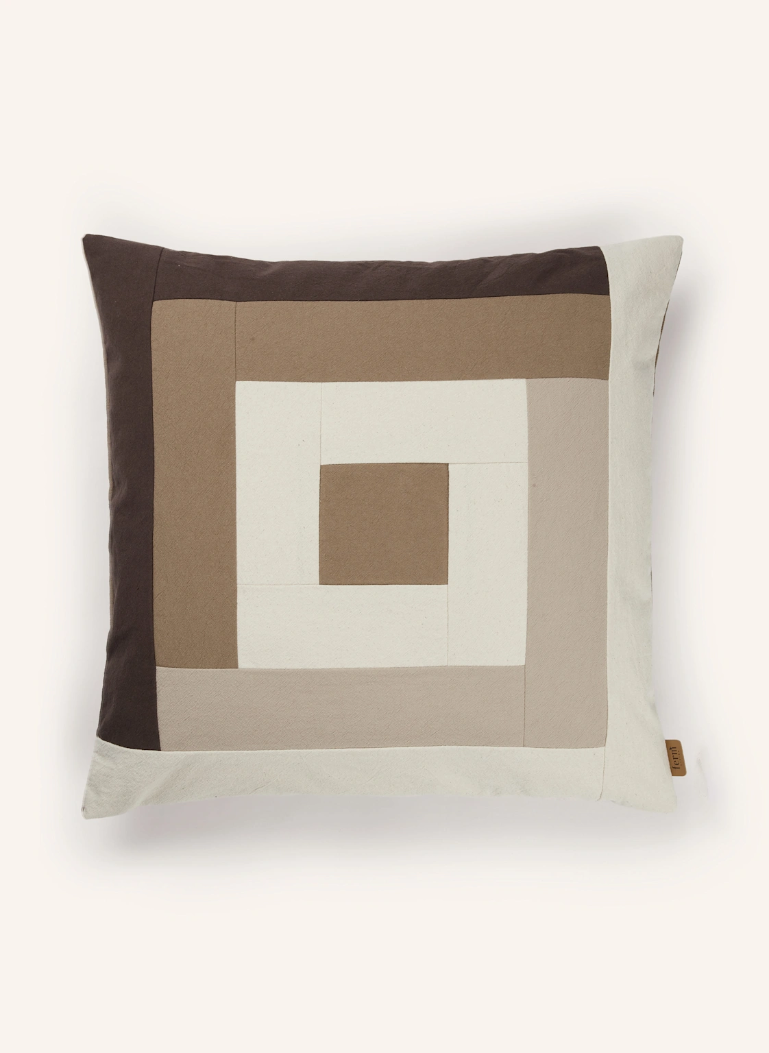 Ferm LIVING Dekokissenhülle BORDER PATCHWORK