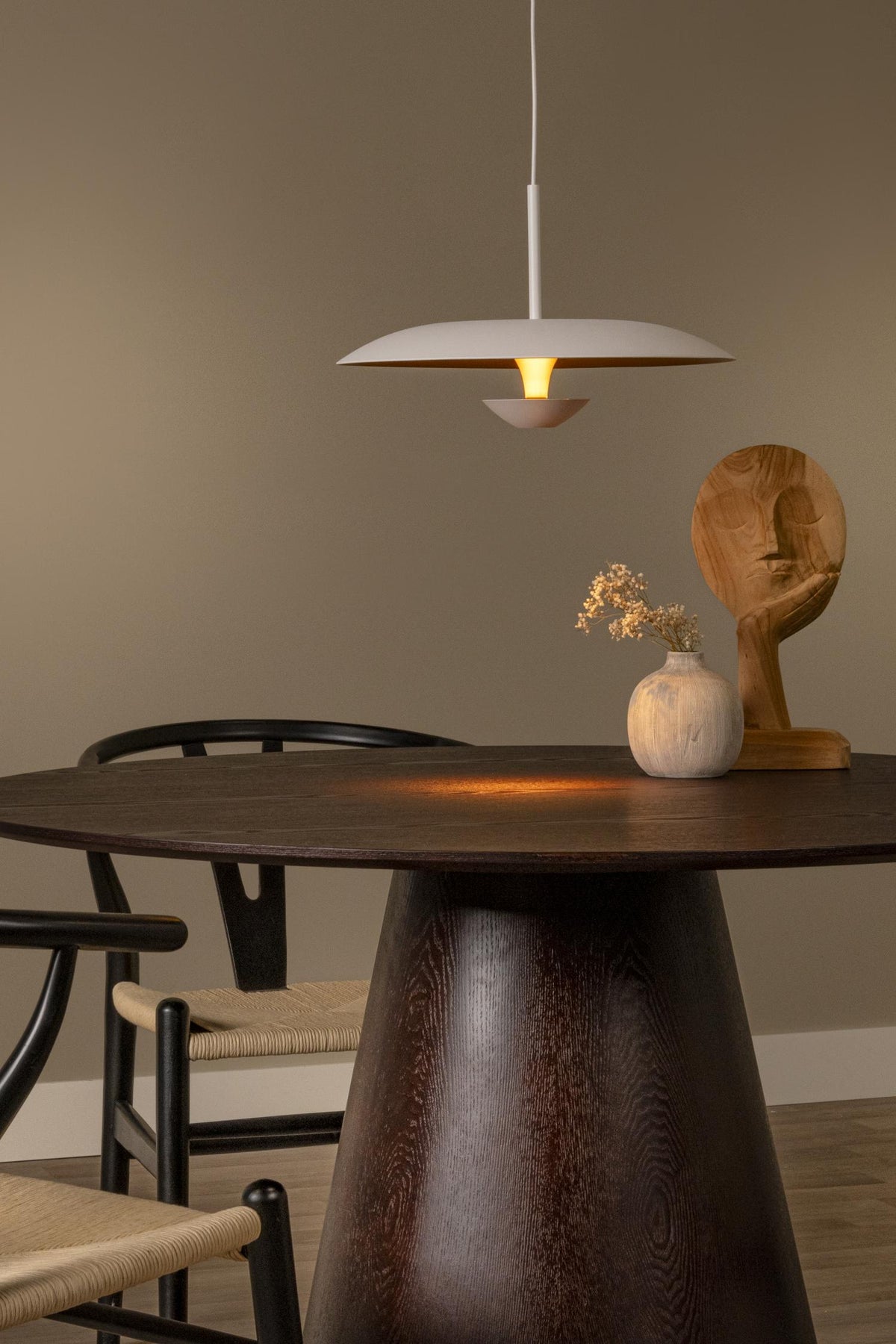 Lucide hanglamp KENNETH - Geïntegreerde LED - Wit