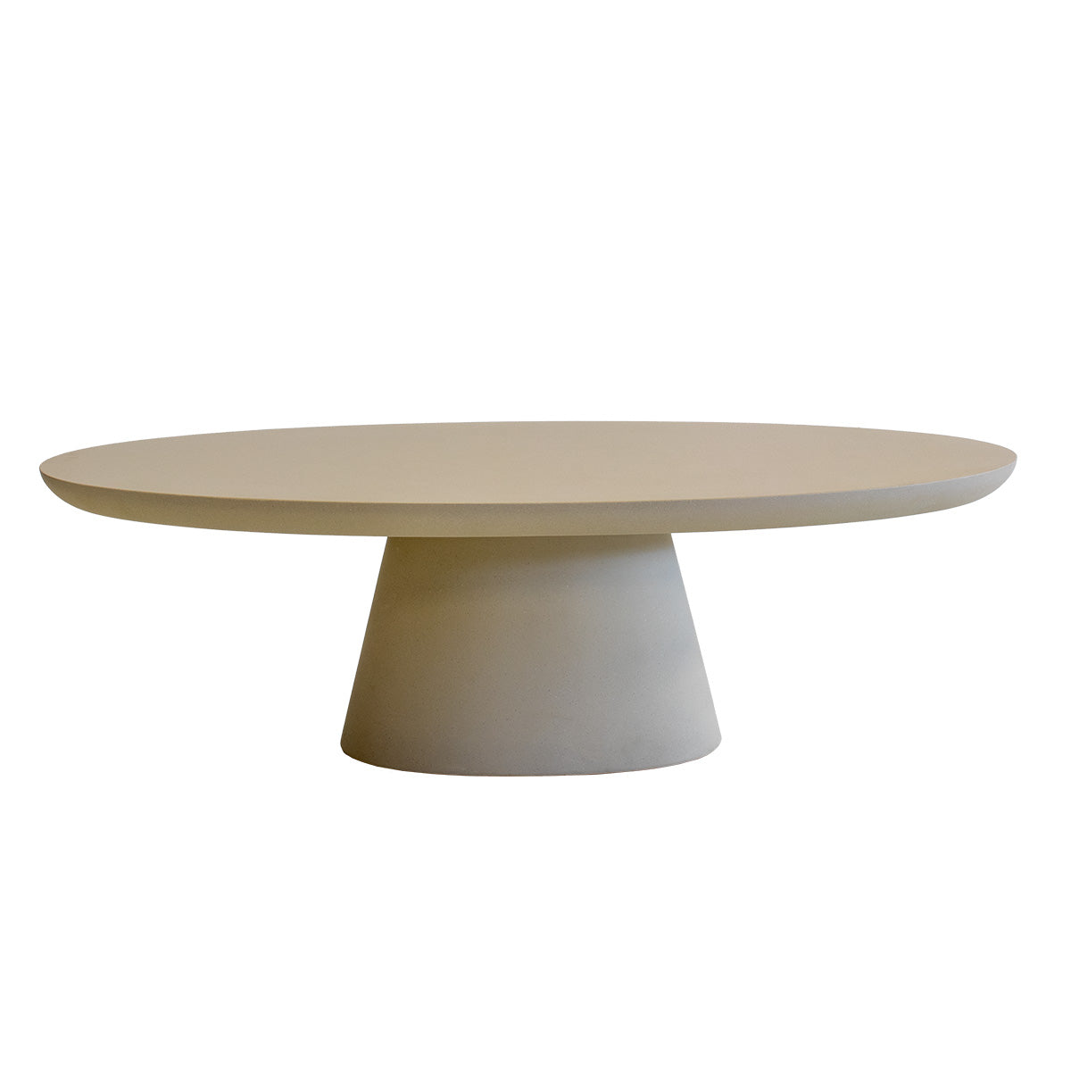 Giga Meubel Salontafel Cleo - Ovaal - Eco Composiet - 130cm