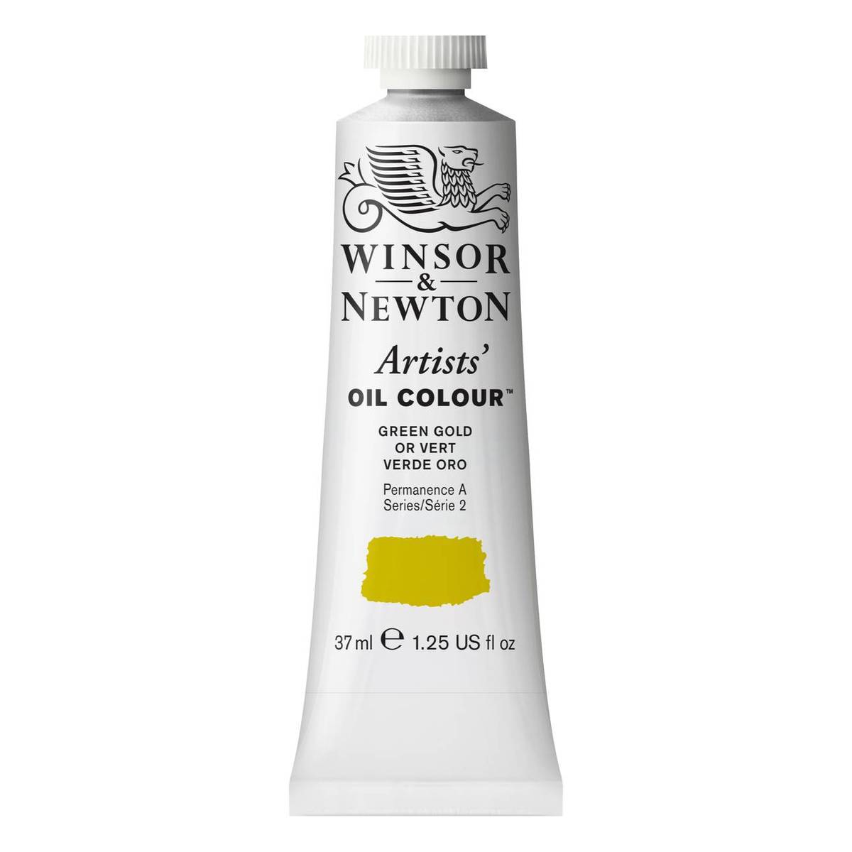 Winsor & Newton Green Gold Artist Oil Colour 37ml