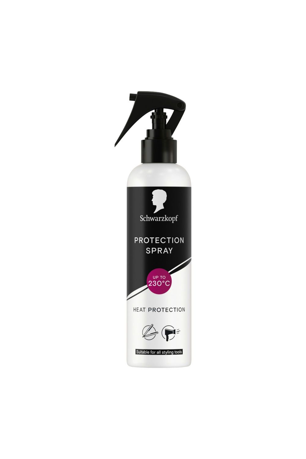 Schwarzkopf Heat Protection 'Hair Spray' 250ml Hair Care Styling Mist, 3 Pack