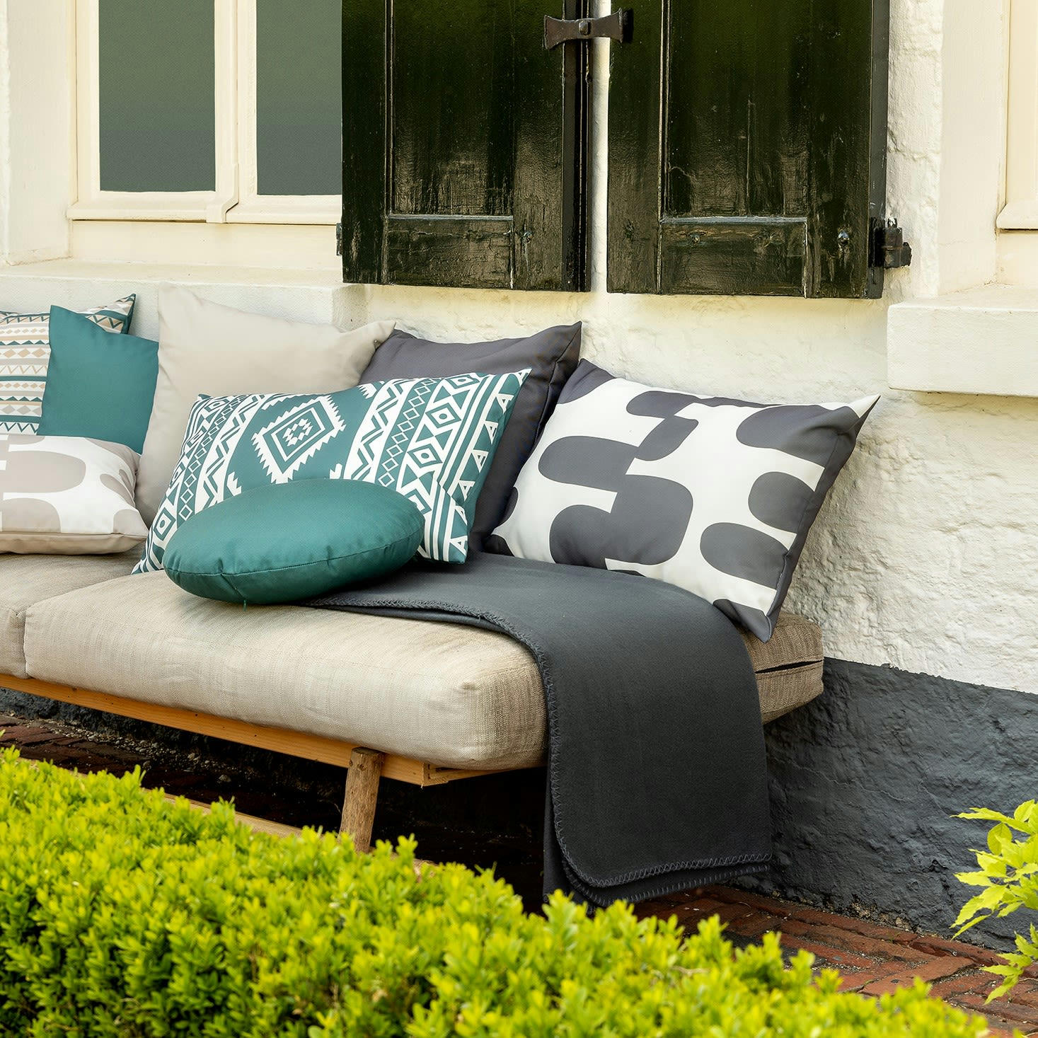 PABLO - Plaid gris doux 150x200 cm uni