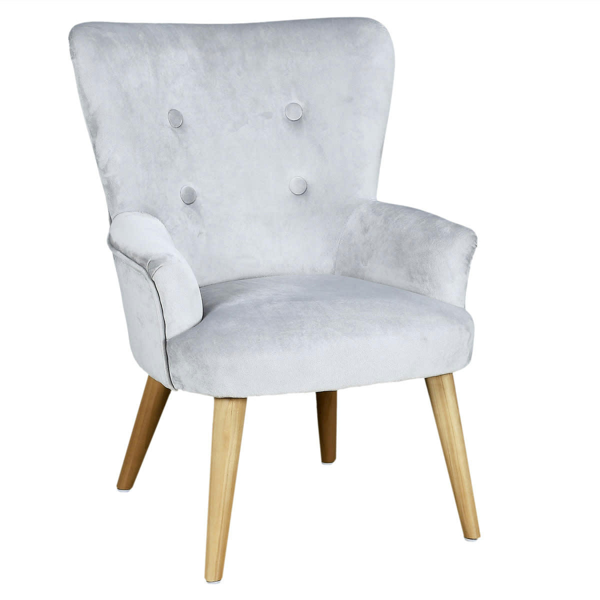 ENFANT - Fauteuil enfant en velours helsinki