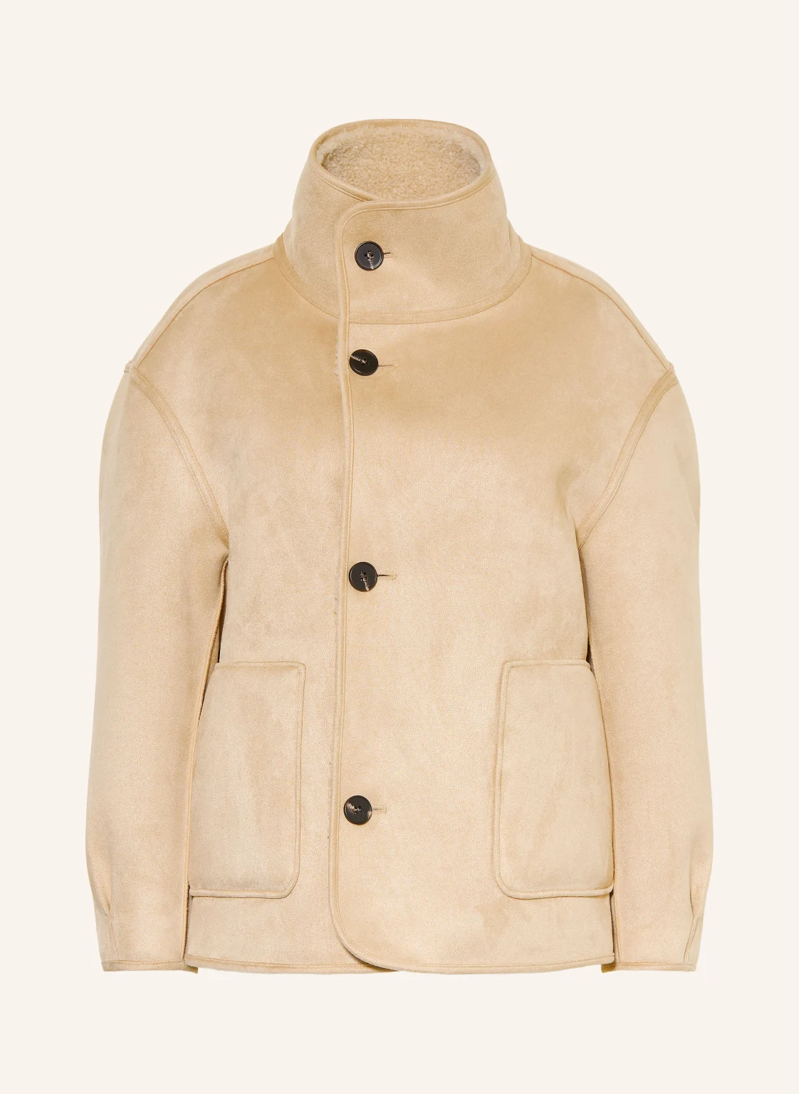 OPUS Teddyfell-Jacke HAELLA zum Wenden