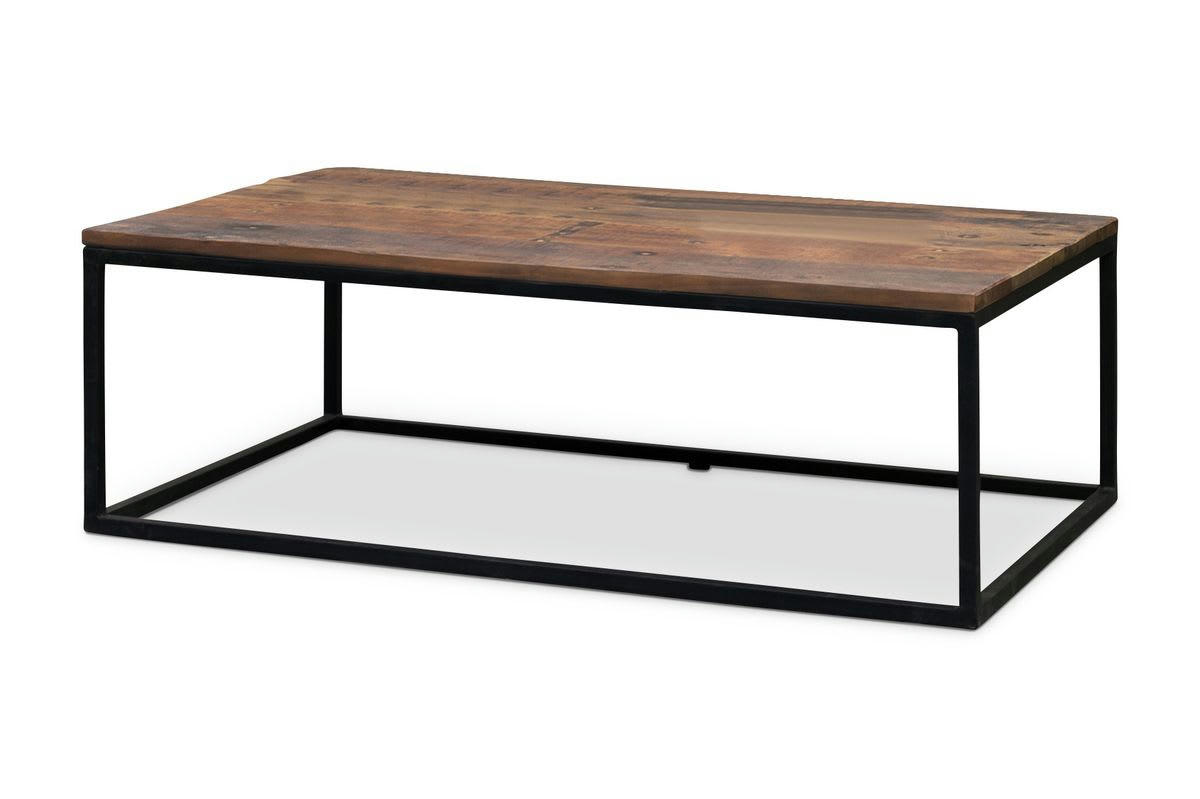 NEW SOHO - Table basse en bois marron