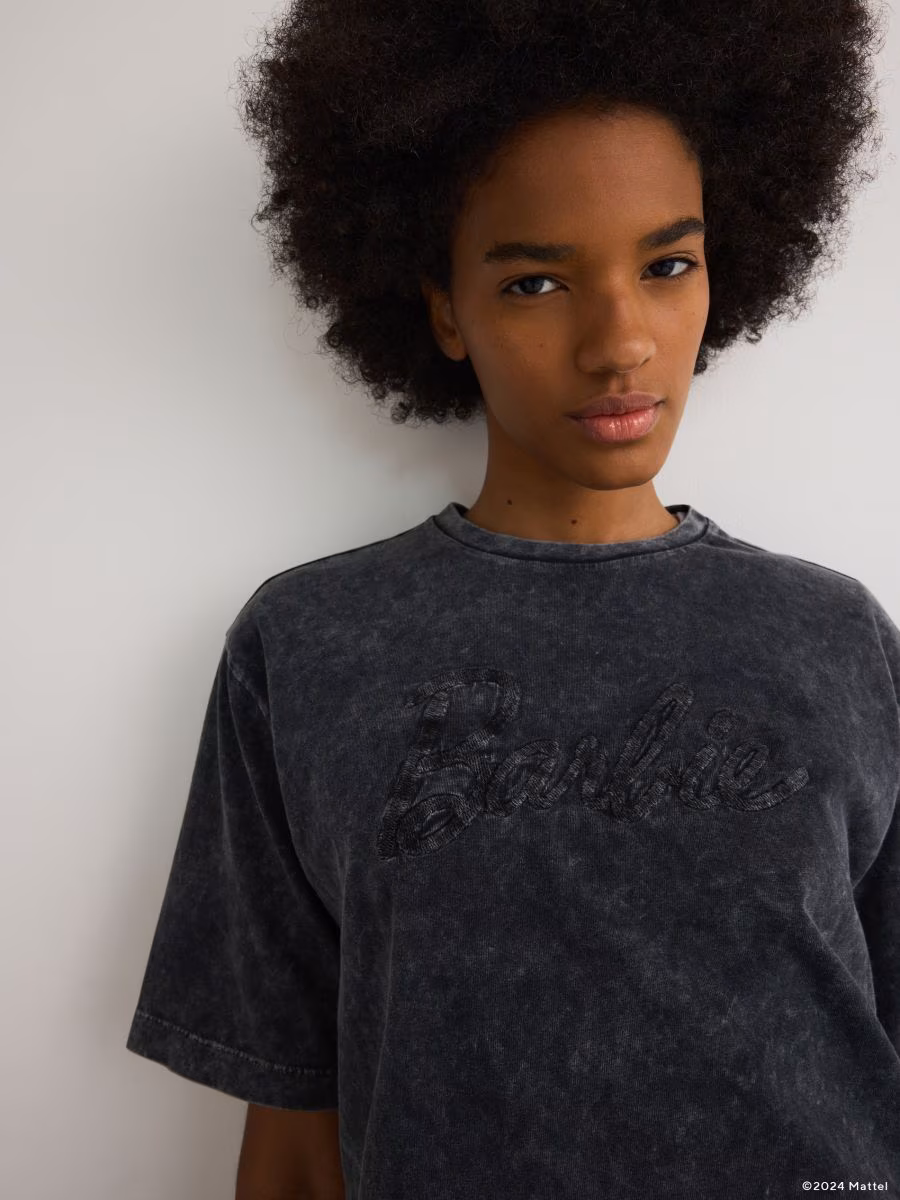 Barbie T-Shirt With Embroidery