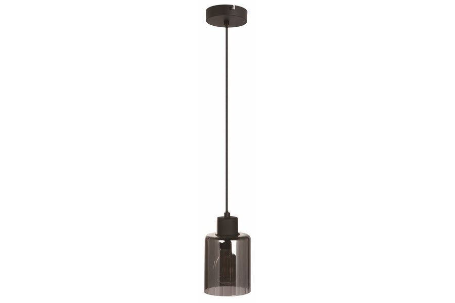 Lampa wisząca czarna Valerie 1xE27x40W wym: 120x10x10 cm Reality