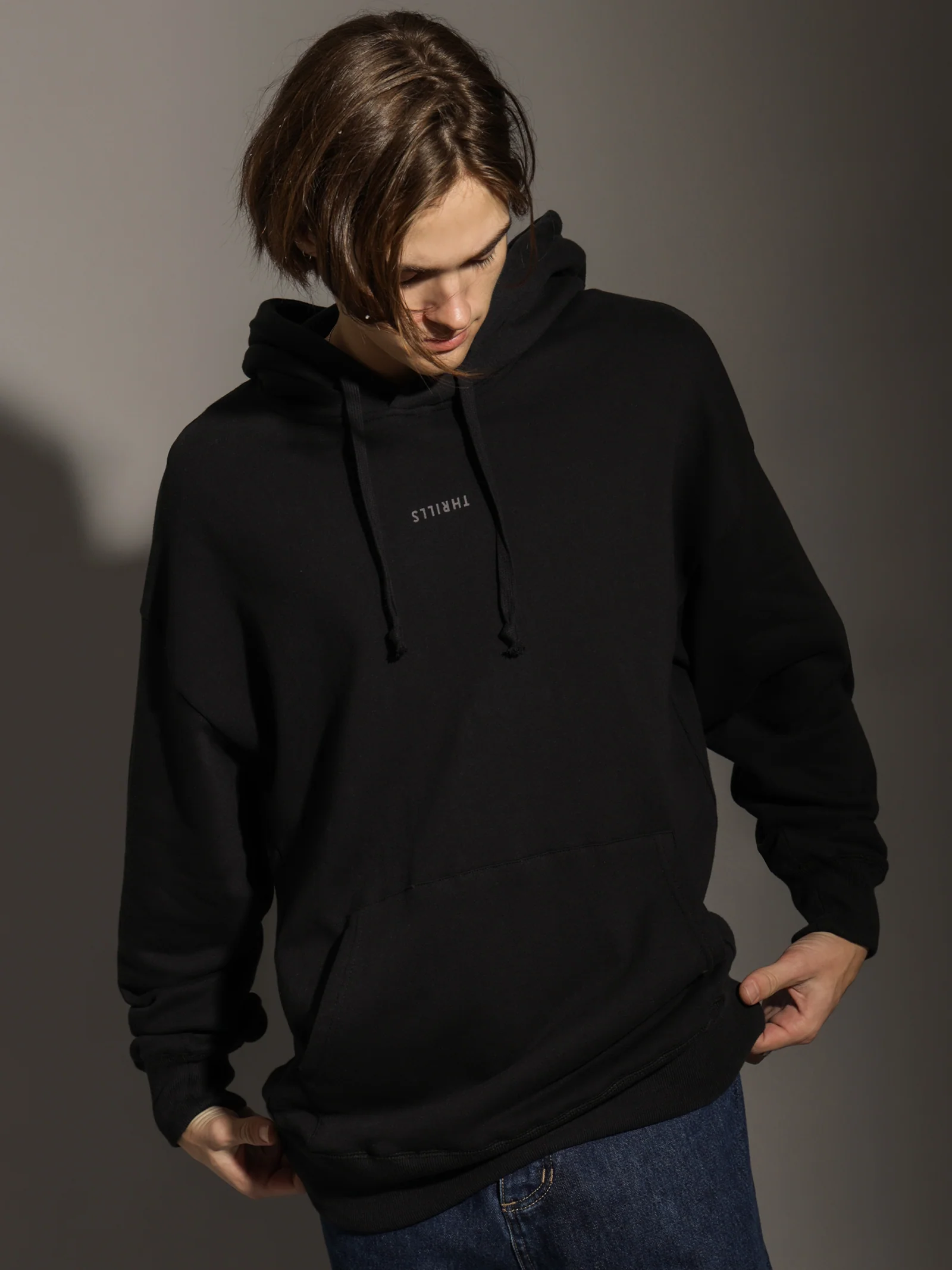 Minimal Thrills Slouch Pull On Hood