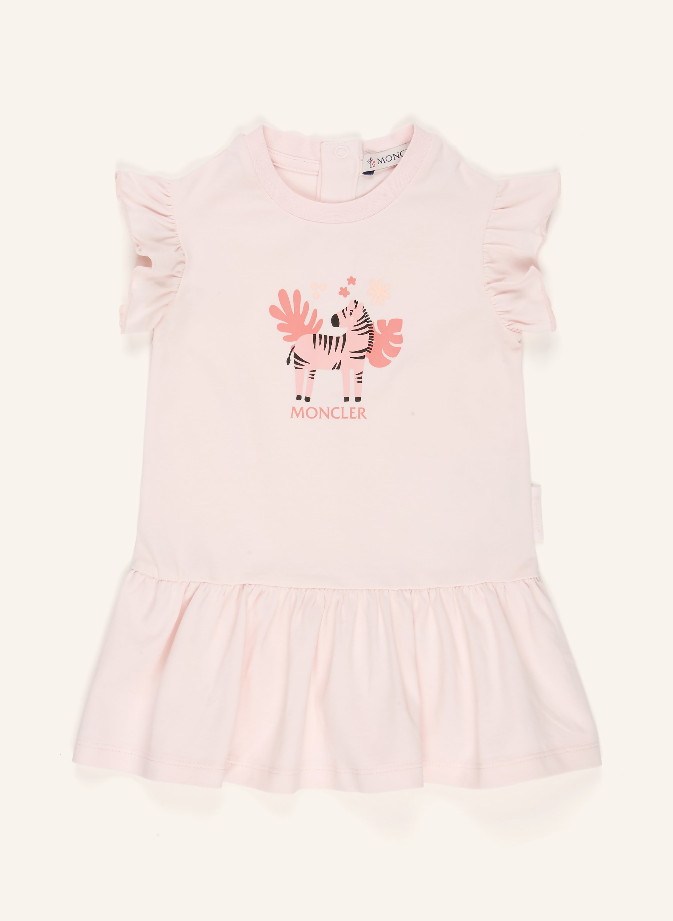 MONCLER enfant Jerseykleid mit Rüschen