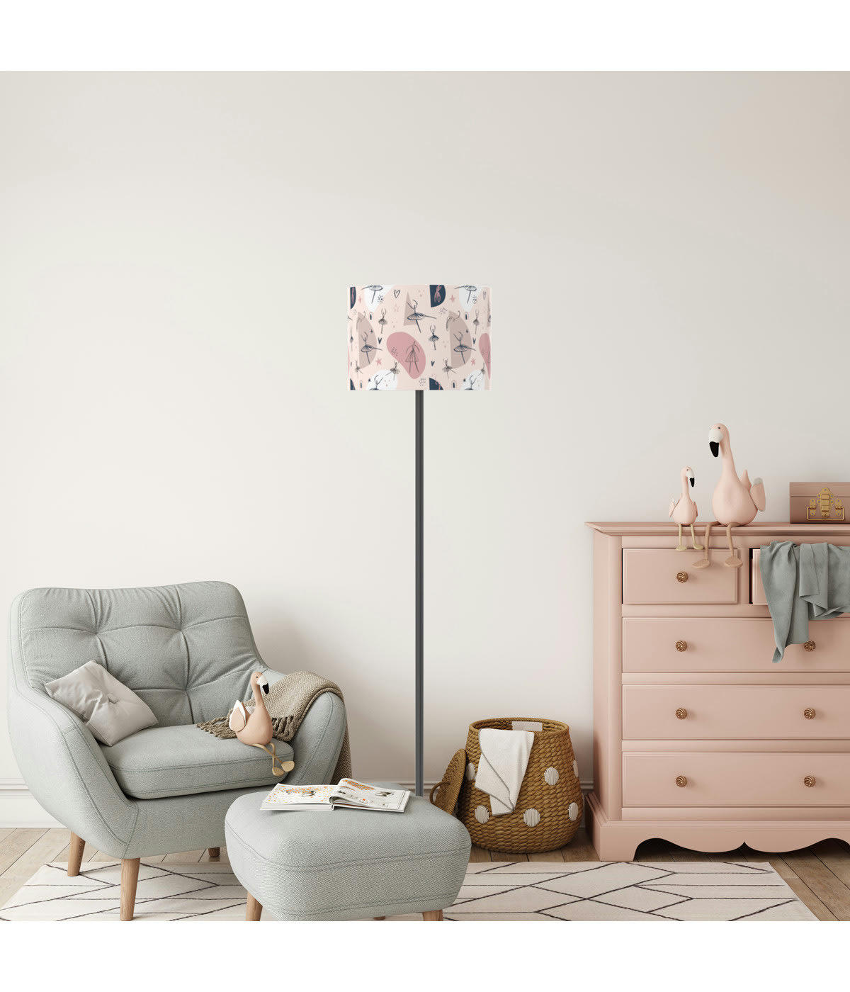 UNIVERS ENFANT - Lampadaire Ballet D: 40 x H: 165