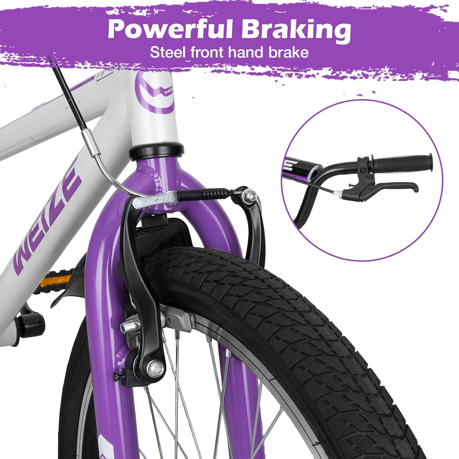 WEIZE 16 20 Inch Kids Bikes,Boy's Bike for Kids,BMX Style Bicycle for Boys Girls Ages 4-12 Years Old,Kids Bicycle with Adjustable Seat,Training Wheels,Front and Rear Fender,Multiple Color Options