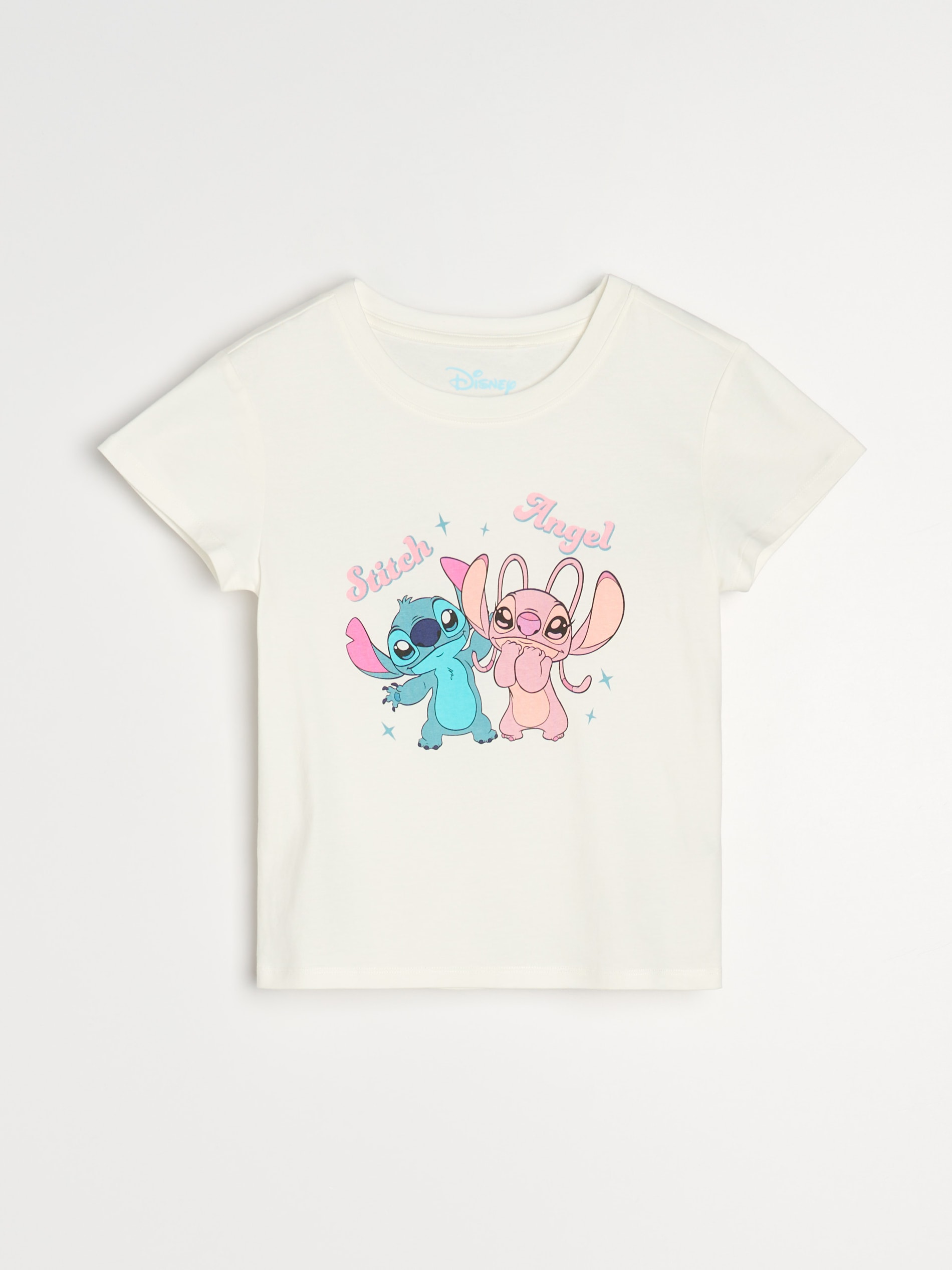 Bawełniana piżama dwuczęściowa z nadrukiem Stitch