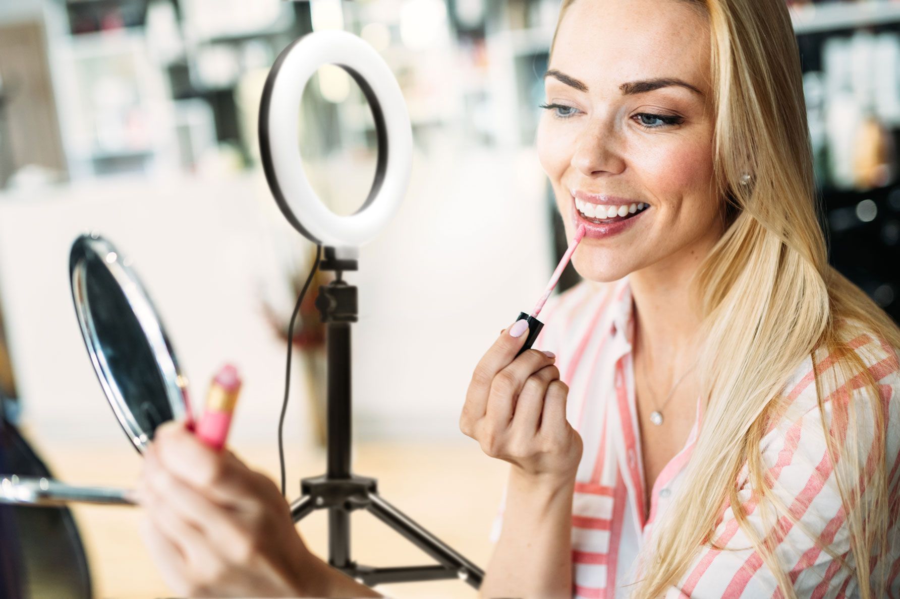 Rio Makeup Perfector LED Ring Light