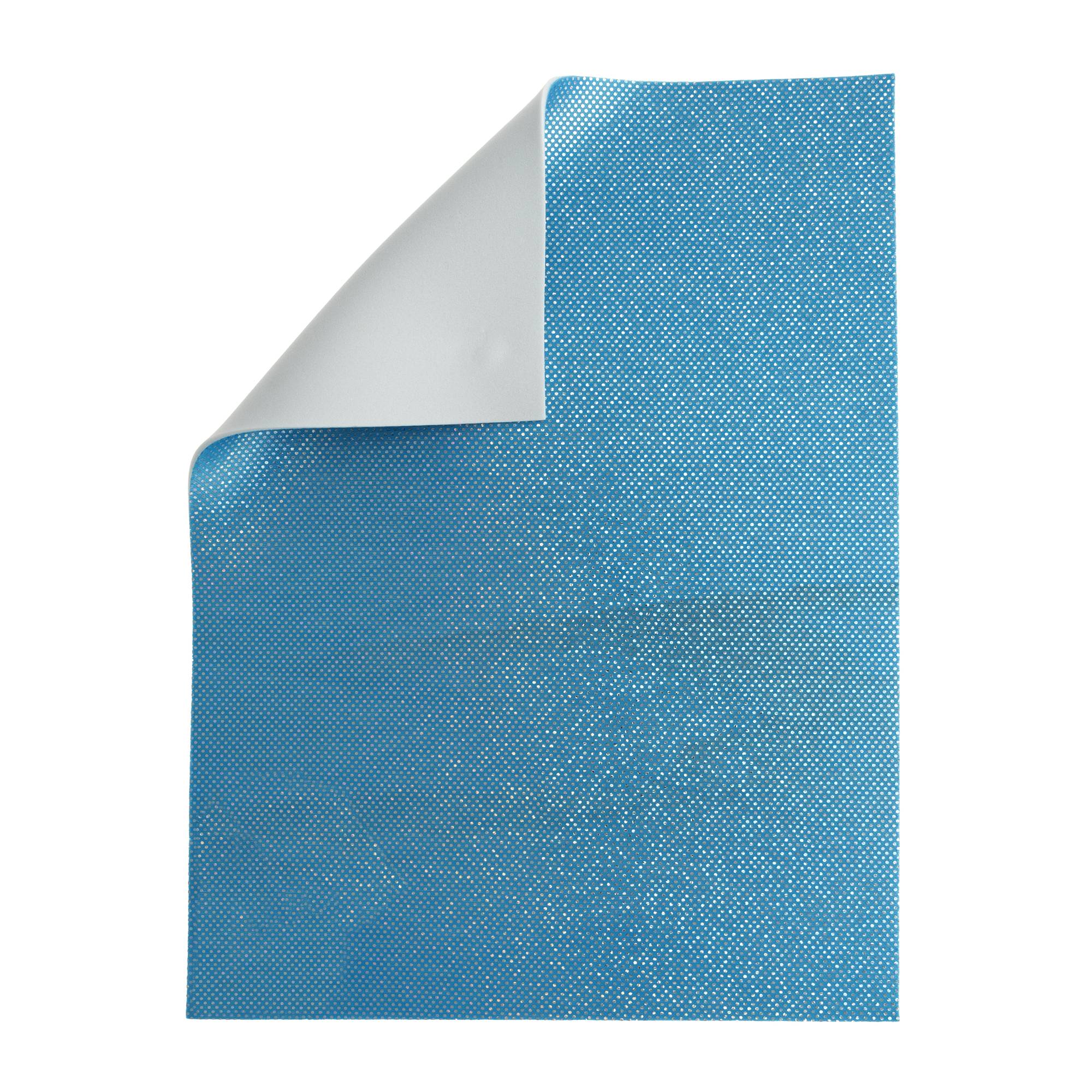 Turquoise Metallic Spot EVA Foam Sheet 22.5cm x 30cm