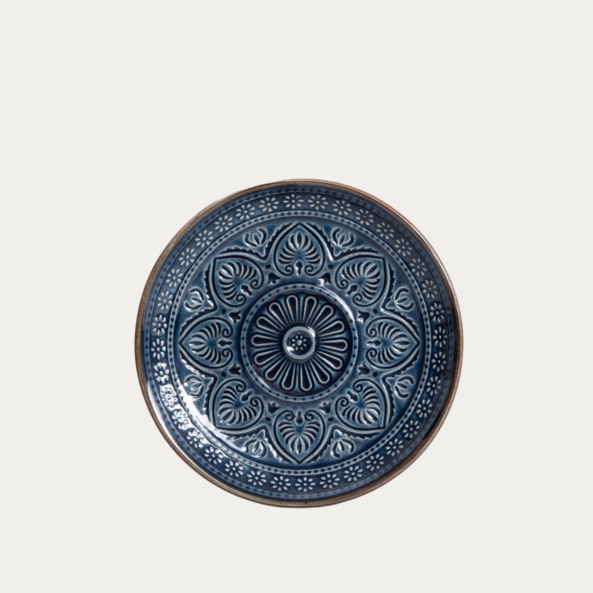 Talerz INDIE mały granatowy 15 cm