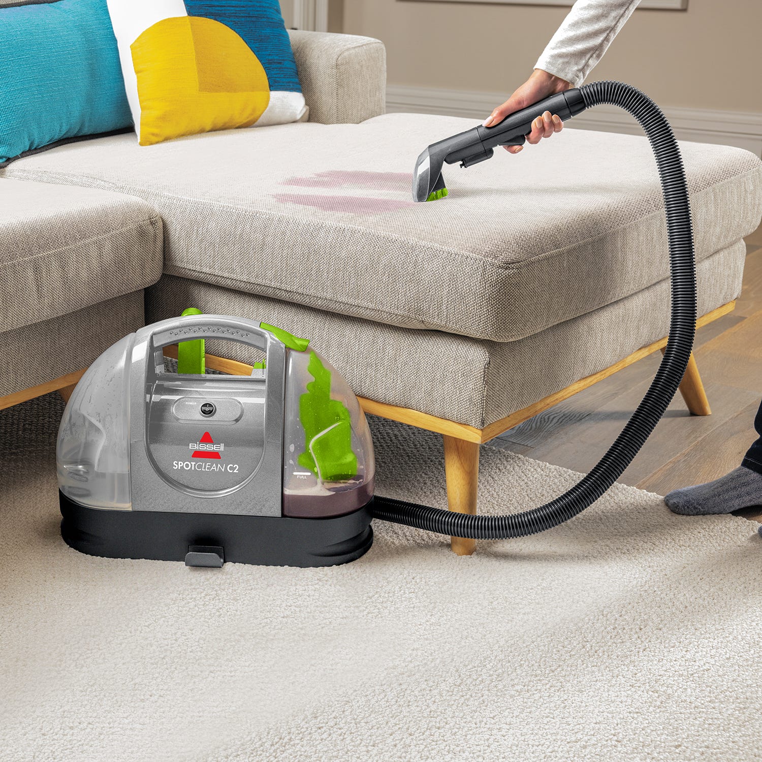 Pulitore tappeti e moquette SpotClean C2 Bissell
