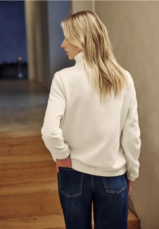 Sweatshirt mit Zipper