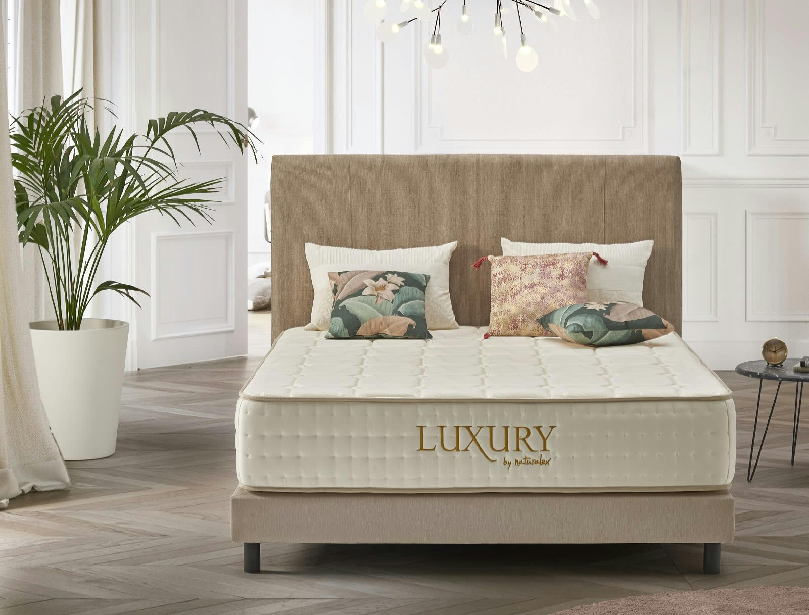 LUXURY SP 30 - Matelas 140x190 cm - Ressorts Ensachés, Très épais 30 cm