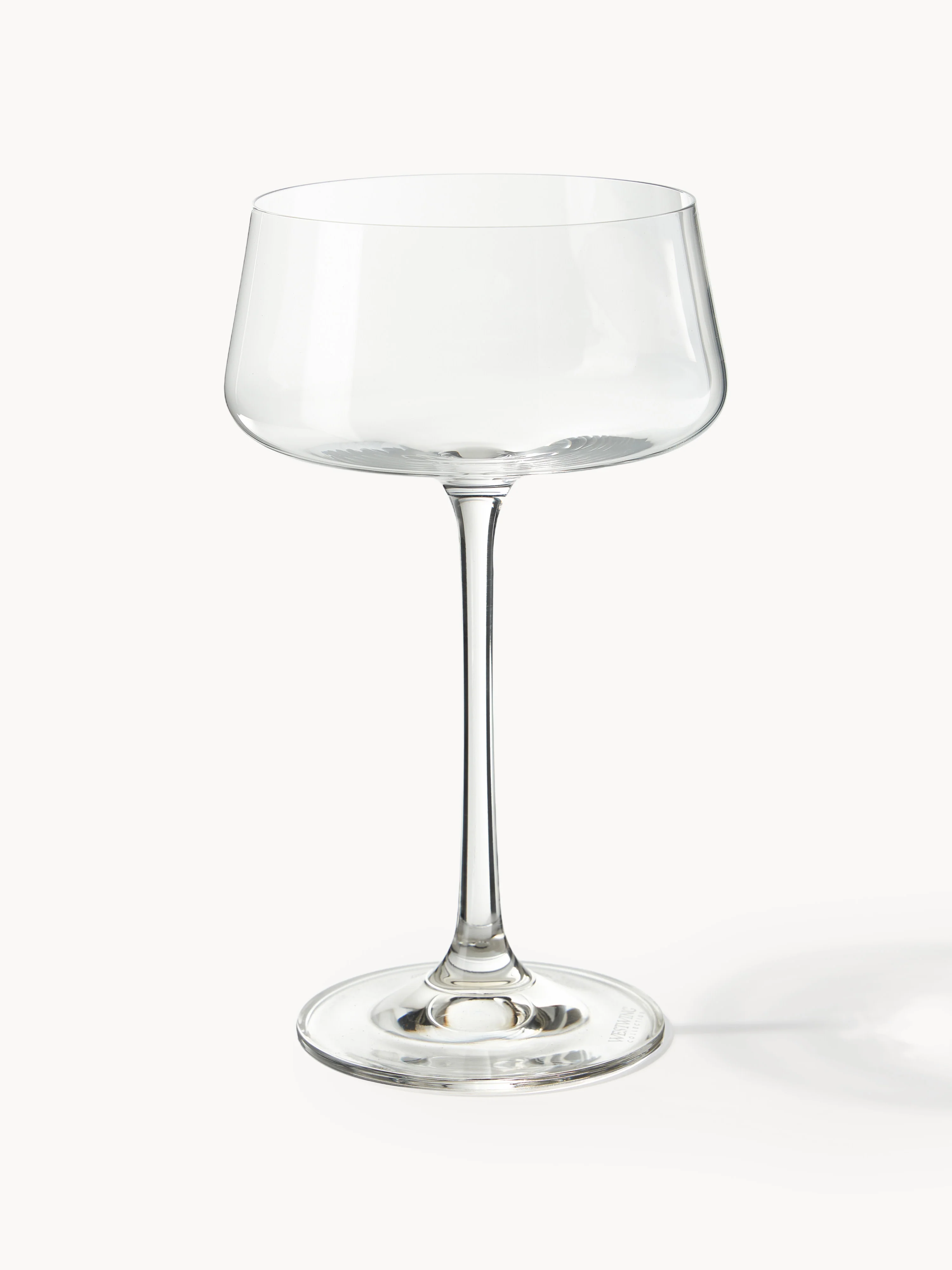Kristall-Champagnerschalen Gwenda, 6er-Set