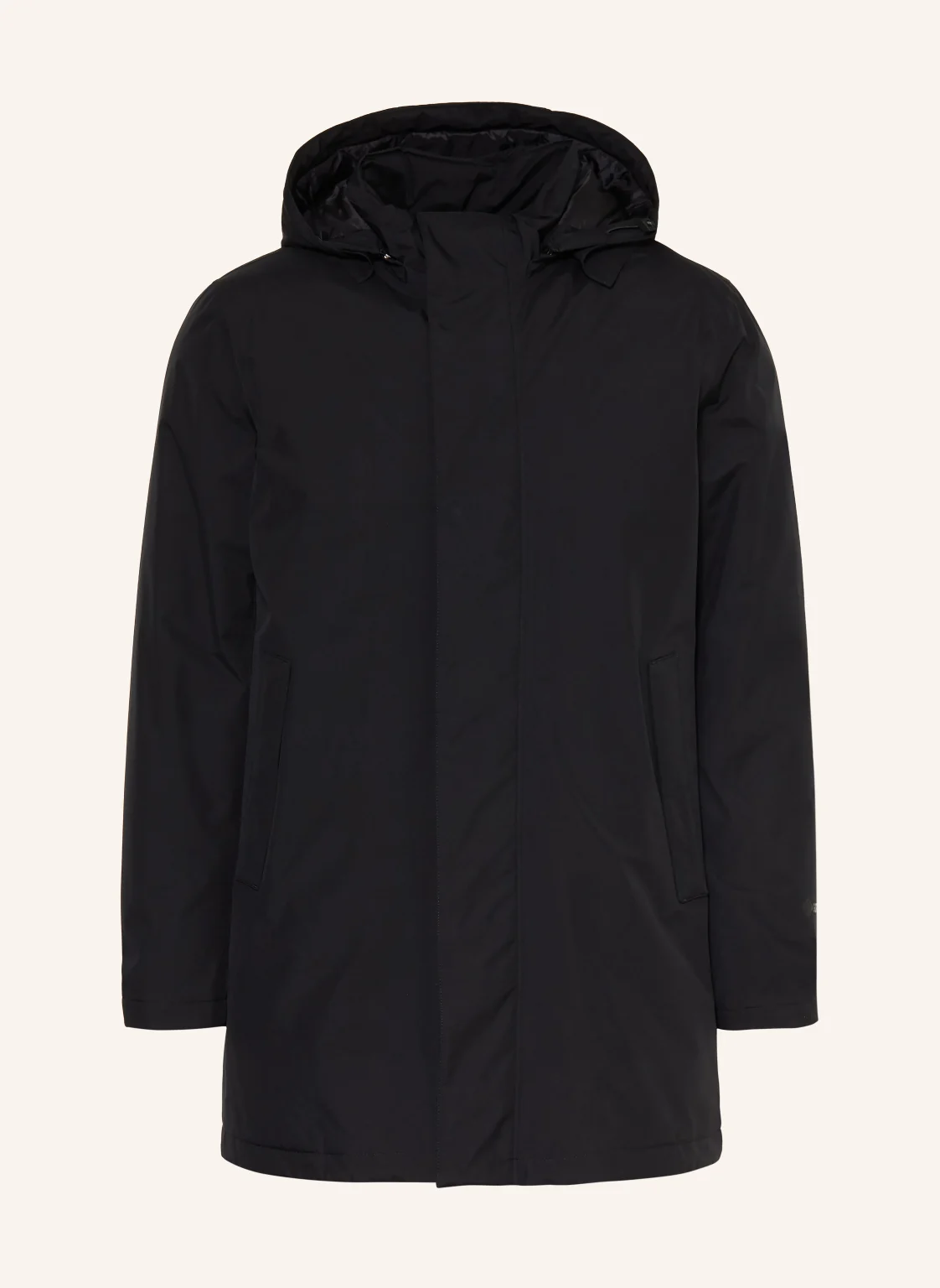 HERNO Daunenparka mit abnehmbarer Kapuze