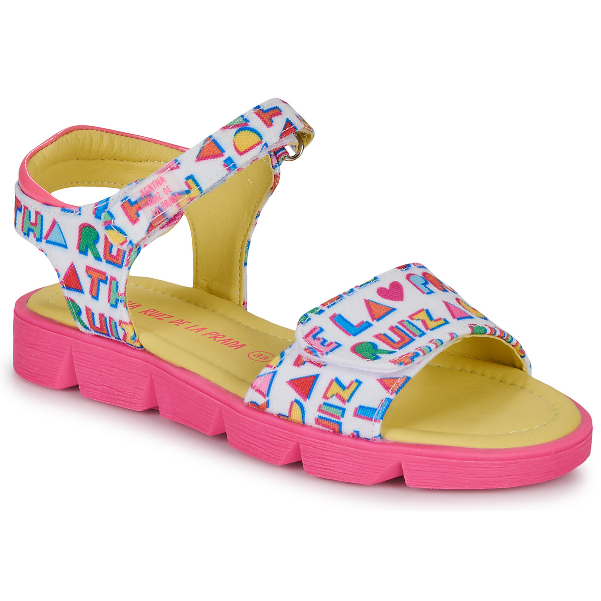 Agatha Ruiz de la Prada - SMILEN - White / Pink