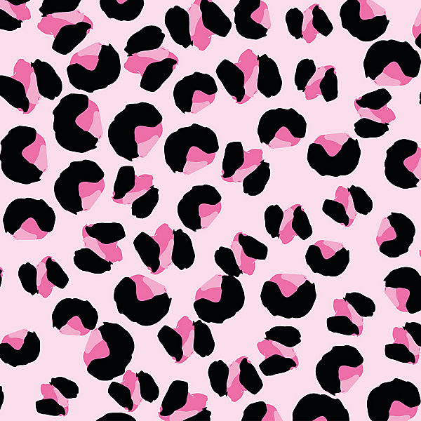 Crédence Adhésive Léopard Rose 100 x 40 cm