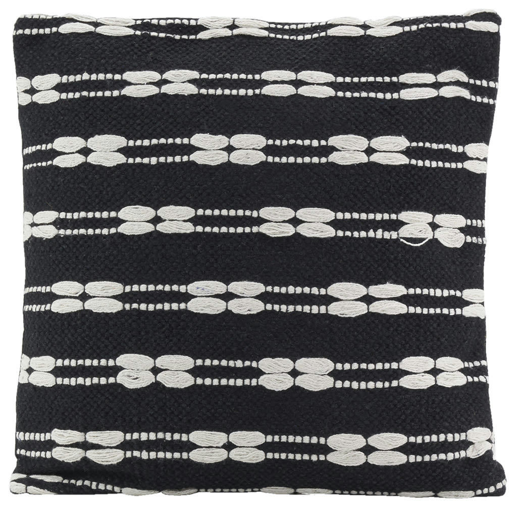 - Coussins en coton graphiques (lot de 2)