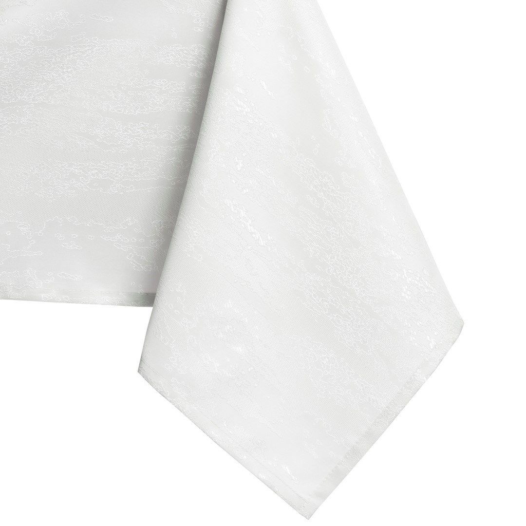 Bieżnik plamoodporny VESTA 40x140 Biały AmeliaHome