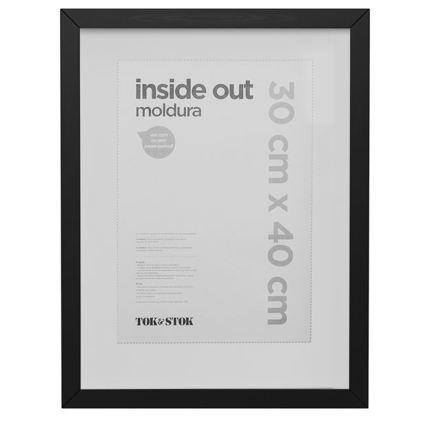 KIT MOLDURA 30 CM X 40 CM INSIDE OUT