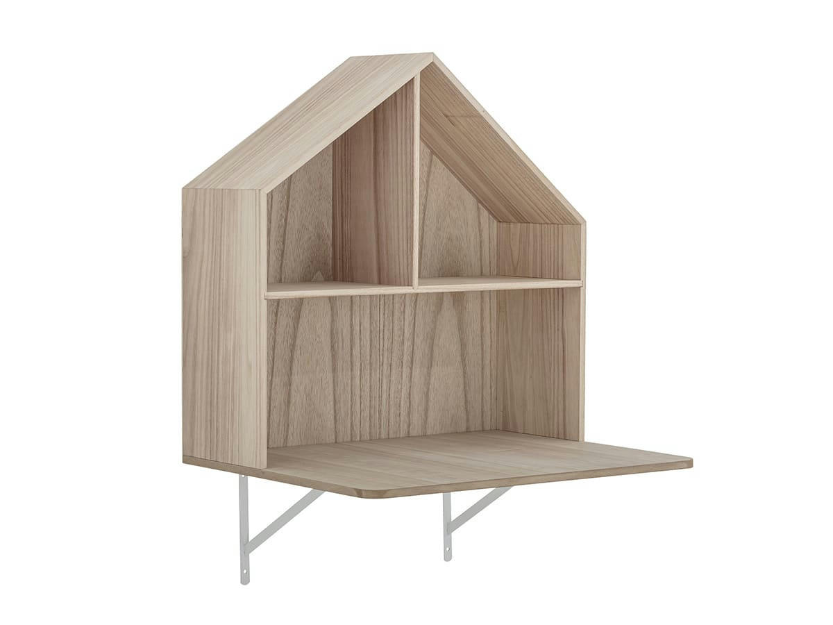 - Etagère bureau enfant en bois clair