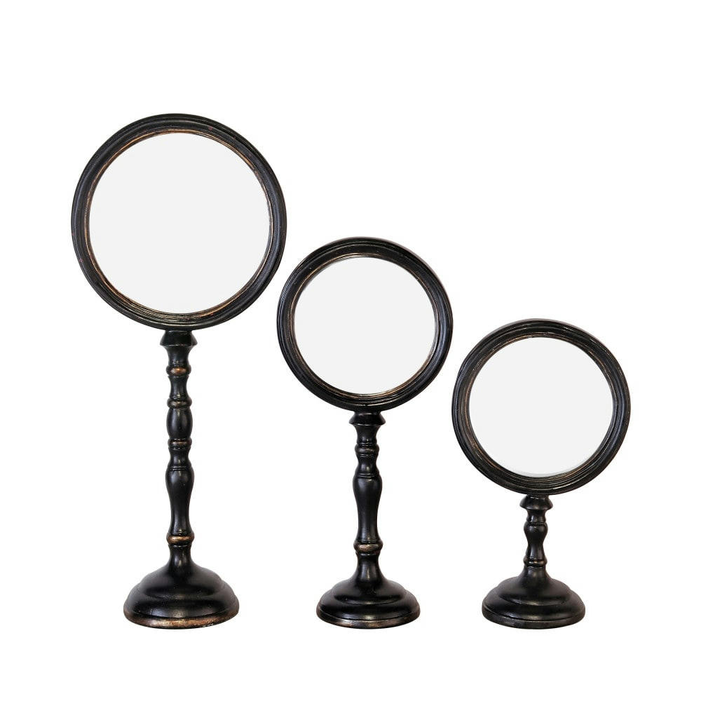 CALAN - 3 miroirs sur pieds noir