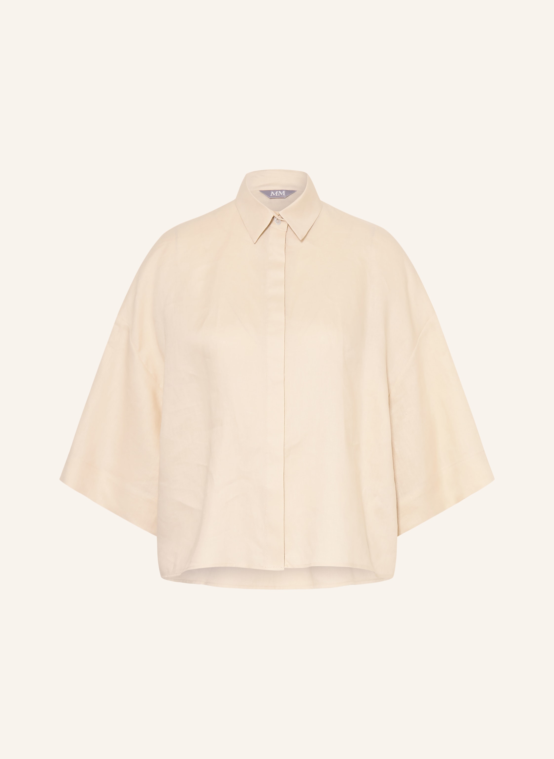 MM by Max Mara Hemdbluse RITO aus Leinen