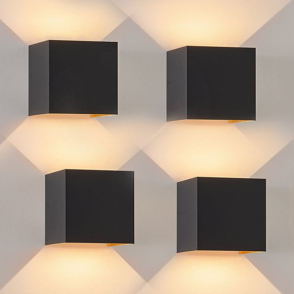 Applique Murale LED Intérieur Applique Murale 5w Ip65 Extérieur Blanc Chaud Mur Couloir