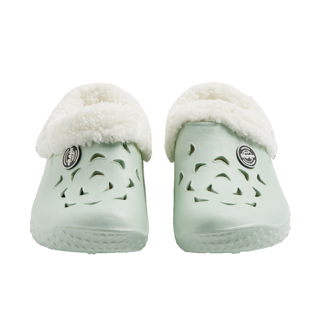 Sabots Hipps enfant fourrés bleu azur 30/31