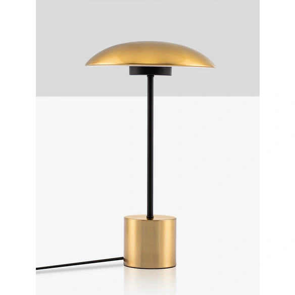 Tischleuchte »Lash «, LED, 1-flammig, schwarz/goldfarben