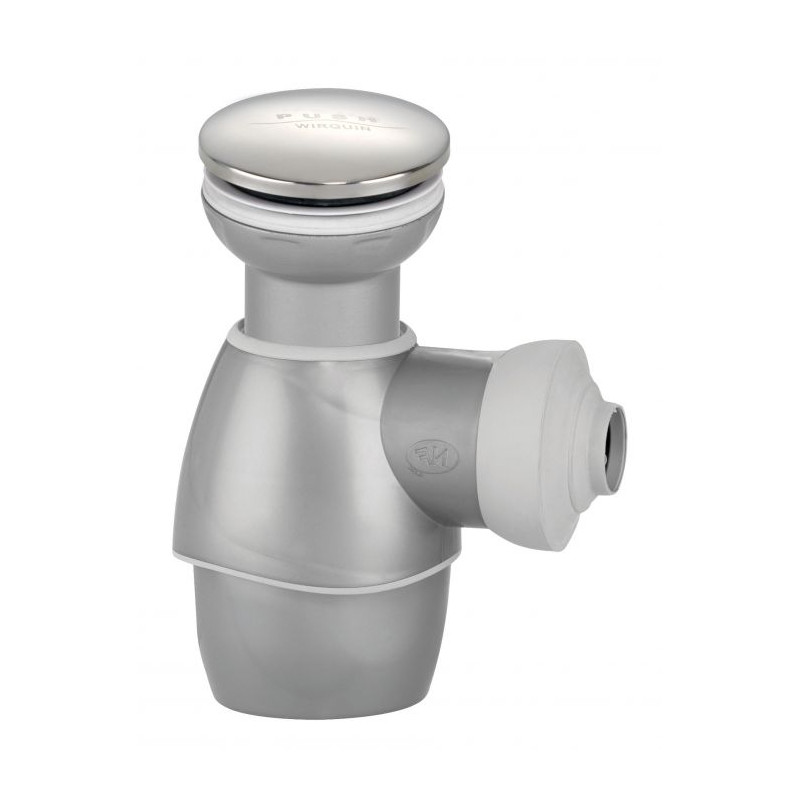 Bonde et siphon Tout-en-1 pour lavabo INVENTIV
