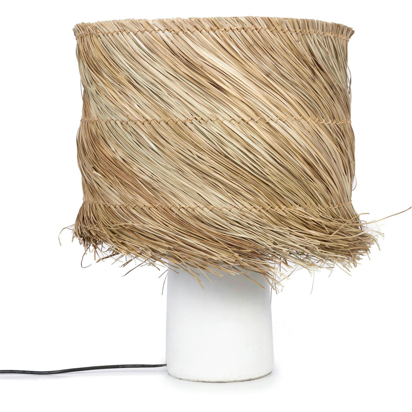 BALI BAZAR - Lampe de salon Terre cuite Blanc 40x40x55 cm