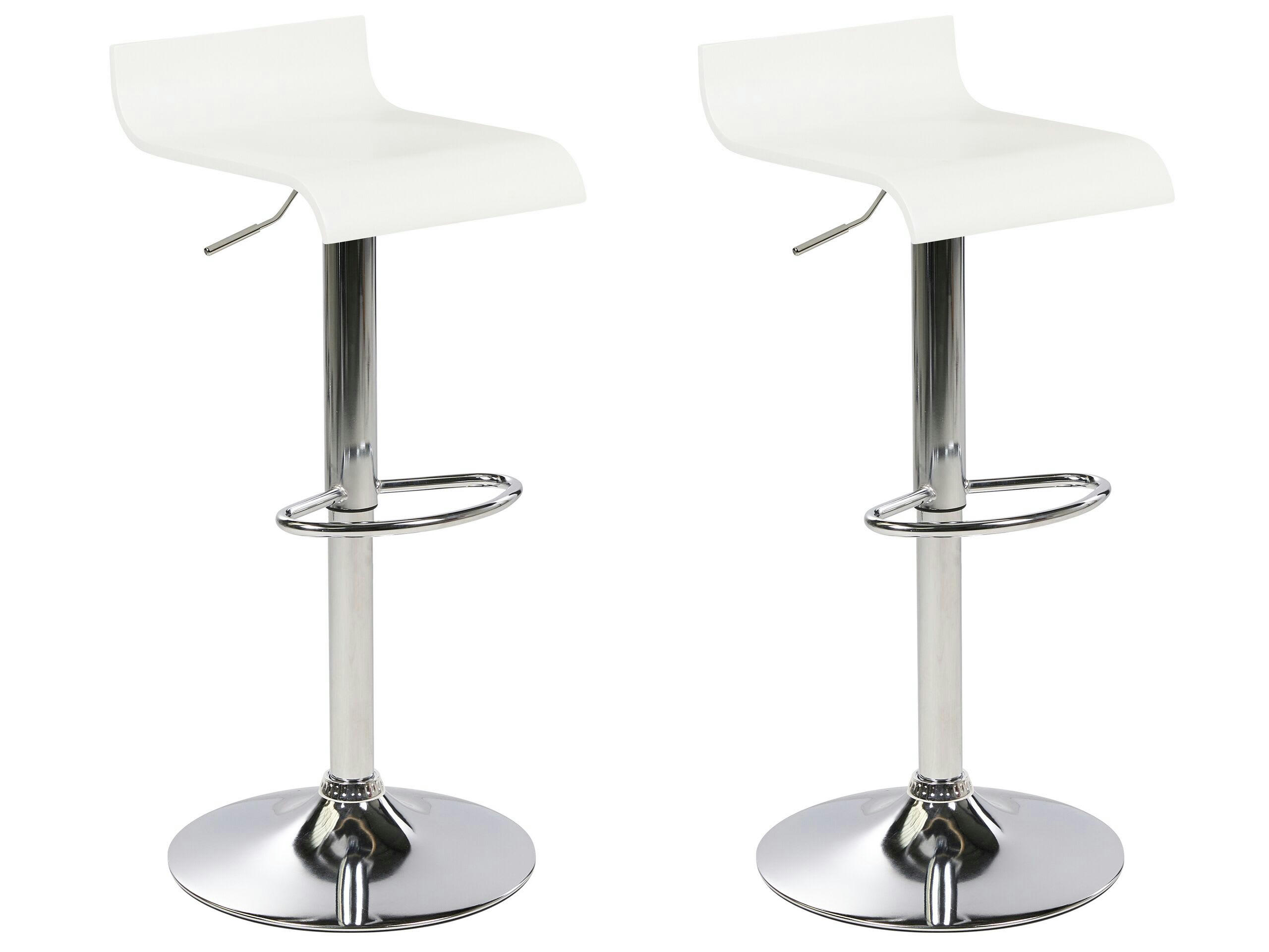 VALENCIA - Tabouret de bar blanc